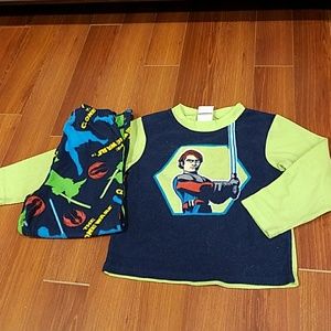 Star Wars clone wars pajamas pjs boys 6